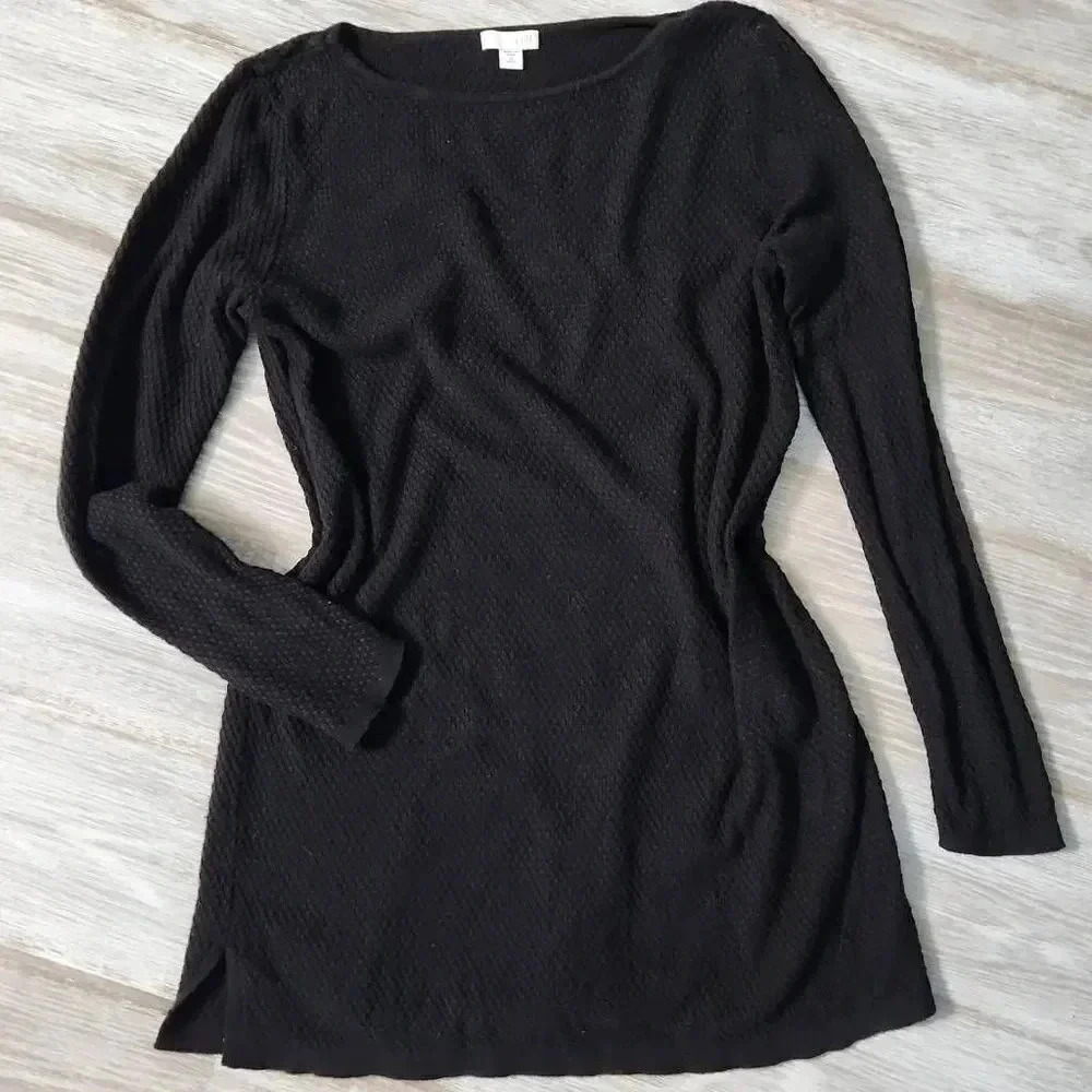 J. Jill Diamond Knit Tinic Top